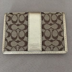Small Coach ID Wallet